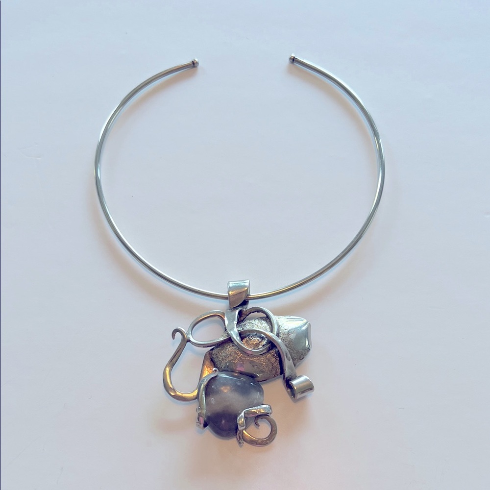 Artisan statement necklace